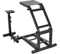 Support de Volant de Course Réglable-VEVOR-Acier Inoxydable Cadre de Volant Jeu de Course Mad Catz Fanatec