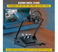 Support de Volant Pliable pour Simulateur de Cockpit Support Simulateur de Course Logitech G25 G27 G29 et G920 Pédale Non Incluse