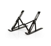 Support de voyage pliable pour ordinateur portable de 10" à 15,6" Noir