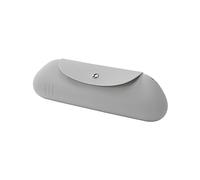 Support de voyage pour pinceaux de maquillage avec fermeture magnétique | Sac de rangement pour stylos à sourcils, pochette de maquillage portable pour femme, gris, Refer to description, Unisexe