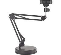 Support de Webcam à Suspension de 22 pouces, bras à ciseaux avec Base,Compatible pour Logitech C922