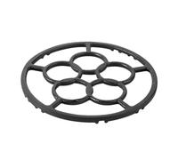 Support De Wok Fonte Antidérapant,Anneau de Support pour wok,Fonte Poêle dessous de Plat,Cuisine Wok Soutien Bague Table de Cuisson Gamme Poêle,Anneau De Stable