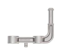 Support d'échappement arrière, support de support en aluminium et support de système d'échappement pour le remplacement de la côté arrière arrière à 1500 500 V8 (ARRÈS DROIT: 68395841AA)