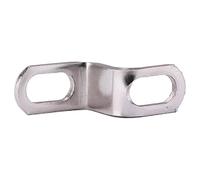 Support D'échappement Moto,Support De Montage D'échappement Moto - Tuyau collecteur arrière de moto | Joint de Support Z pour silencieux de moto, tuyaux d'échappement en acier inoxydable, ton argent