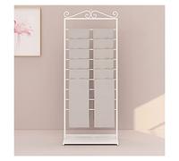 Support d'écharpe robuste - Présentoir vertical en métal pour rubans de soie, papiers d'emballage, châles, serviettes - Grande capacité, design peu encombrant