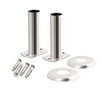 Support d'échelle de piscine en acier inoxydable Ø 40 mm, pieds pour échelle de piscine inox