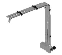 Support D'éclairage D'aquarium,Support D'éclairage en Alliage D'aluminium pour Aquarium,Hauteur Réglable de 14,6 a 18,5'',Peut Serrer Une Épaisseur de 0,8'' pour D'aquarium(Support Uniquement)