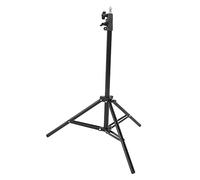Support d'éclairage Photo Professionnel, trépied en métal Robuste avec Support à vis pour réflecteurs, boîtes à lumière et appareils Photo, Support Noir réglable de 51 Pouces