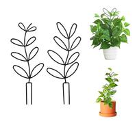 Support Décoratif pour Plantes Grimpantes, Treillis en Métal pour Plantes en Pot, Treillis Plante Grimpante Exterieur, 2 Pièces Treilli Jardin pour Plantes Grimpantes, Treillis pour Plantes
