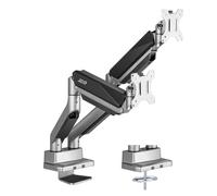 Support d'Ecran ? 2 Compartiments avec Ressort ? Gaz Support 17-35" Maclean