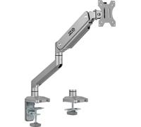 Support de Moniteur en Aluminium avec ressort ? gaz, double bras Ergo Office