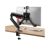 Support d'écran de Bureau, Bras for écran Unique, Ressort à gaz, Compatible avec 32 Pouces Non VESA, Supports