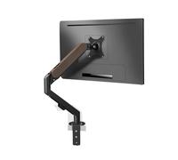 Support d'écran de Bureau for écrans de 17 à 34 Pouces - Bras à Ressort à gaz à Mouvement Complet avec vérins M5-M, Compatible avec téléviseurs LCD LED et Ordinateurs(M5B-M Black)