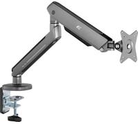 Support d'écran de jeu 17-32" avec éclairage LED RGB Support de table Réglable en hauteur Pivotant Inclinable Max. 9kg VESA 75x75 / 100x100