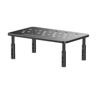 Support d'écran d'ordinateur - Support de bureau rehausseur d'écran, organisateur de base d'affichage | Plates-formes d'étagère, plateau de plinthe, station de cadre de table, unité de support de