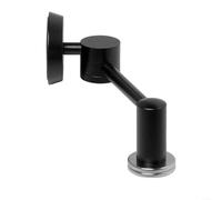 Support d'écran en aluminium avec angles réglables et dos solide pour une meilleure stabilité (noir)