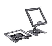 Support d'écran mécanique - Cadre plat robuste, plate-forme mobile réglable, support de table | Mouvement circulaire flexible, ventilation naturelle. Utilisez Bed Car Monitor Studio