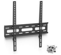 Hama Support mural TV fixe 81–165 cm (32–65") 30 kg VESA 400x400 3 étoiles Noir