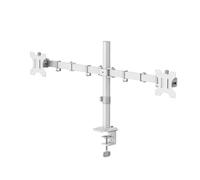 Support d'écran pour 2 moniteurs, réglable en Hauteur, pivotant/inclinable, 13" - 35"