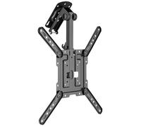 myWall Support d'écran pour plafond HL45-3L – 58,4–139,7 cm (23–55") inclinable, mobile Noir