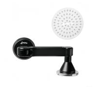 Support d'écran pour rondelle de café avec base magnétique, pour écran Espresso 51 mm, 53 mm, 58 mm avec angles réglables et technologie de distribution d'eau (noir 58 mm)