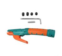 Support d'électrode 800 A robuste avec poignée incurvée ergonomique, soudure en laiton forgé pour Stinger pour MIG pour TIG, dissipation rapide de la chaleur et prise en main sûre