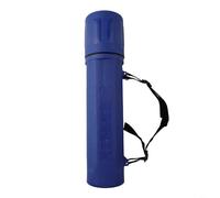 Support d'électrode MMA de capacité de 4 5 kg, tube de rangement en plastique avec indicateur de taille de tige et échelle de mesure pour plus de commodité d'utilisation (bleu)