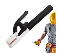 Support d'électrode - Pince de support de tige de soudure 500 A | Pince à électrode isolée robuste pour automobile, tôle, tuyau, réparation de cadre, petits ateliers, projets de fabrication