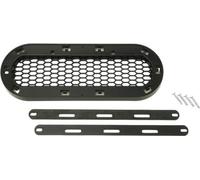 Support d'emblème pour calandre sport en nid d'abeille en plastique ABS pour Audi A1 A3 A4 A5 S5 A6