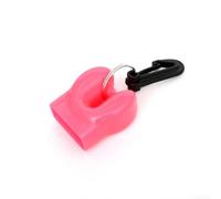 Support d'embouchure de plongée pour régulateur de poulpe - Clip de fixation pour deuxième étape - Orange vif - En PVC - Pour empêcher l'entrée de la saleté de sable et sécuriser la sauvegarde pour