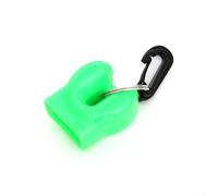 Support d'embouchure de plongée pour régulateur de poulpe - Clip de fixation pour deuxième étape - Orange vif - En PVC - Pour empêcher l'entrée de la saleté et sécuriser la sauvegarde pour Bcd pendant