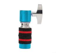 Support d'embrayage pour cymbale Hi Hat pour kit de batterie jazz, pièces de percussion, métal antirouille bleu, rouge, jaune (bleu)