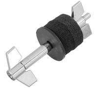 Support D'empilage de Cymbales de Batterie Réglable, Rallonge Argenté | Alliage et Feutre, Montage Multi-niveaux, pour Cymbales de Batterie et Kit, Accessoires Inclus