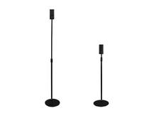 Support d'enceinte au Sol, Compatible avec Samsung JBL, Q30B 9500S Q900A | Ensemble de 2 supports réglables en hauteur avec portée télescopique de 80 à 150 cm for le placement de la barre de son