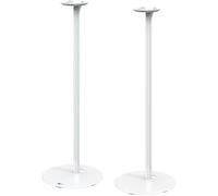 Goobay Pied pour enceinte Sonos Era 100 – 71,5 cm, acier blanc, gestion des câbles, 3 kg