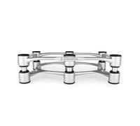IsoAcoustics Pied isolant Aperta 300 Argent – Pour enceinte centrale et caisson de basses (la pièce)