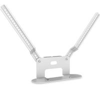 , Support D'Enceinte Pour Montage Direct Sur Le Téléviseur Pour Barre De Son Sonos Beam, Matériau : Acier Et Aluminium, Blanc