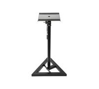 Support d'enceinte SST02 Base triangulaire stable en métal Hauteur ajustable de 75 à 130cm projecteur light