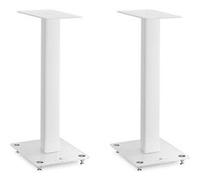 Triangle Supports d'enceintes S05 – 640 mm, pieds lestables, universel – Blanc (Paire)