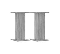 Support d'enceintes - - 30x30x60 cm - Bois d'ingénierie - Gris sonoma - x2