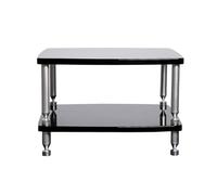 Support d'enceintes de Salon/Meuble d'enceintes Haute fidélité/Rack d'enceintes, en Alliage d'aluminium Discret, adapté à la Maison/au Bureau/au cinéma, Meuble Compact à 1/2/3/4 Niveaux/Rack