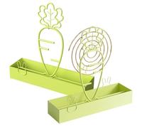 Support D'Encens en Portable,2 Pièces Résistant À La Chaleur Portable | Support pour Brûle-Encens en en Forme De Radis,pour Barbecue Pique-Nique Patio Terrasse Balcon Jardin Intérieur Maison