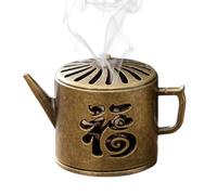 Support d'encensoir - Brûleur pour cônes parfumés, décoration esthétique, structure creuse pour maison, méditation, yoga, église, bureau, extérieur, récolte de cendres