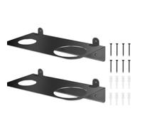 Support d'entonnoir à huile - 2 pièces de support mural, support de rangement robuste | pour entonnoirs, becs, bouteilles, atelier, garage, cuisine, remorque, rangement pour camping extérieur, abri de