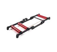 Support d'entraînement à roulettes pour vélo - Plate-forme d'équitation stable pour entraînement de cyclisme en intérieur, compatible avec la plupart des vélos de route