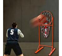 Support d'entraînement aux Passes de Basketball, Outil d'entraînement pour Les Passes de Poitrine et Les Passes par-Dessus la tête, Hauteur réglable, pour la Pratique des Passes.(2M/6.56FT)