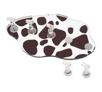 Support D'entraînement en Acrylique, Base Magnétique Décorative | Support Stable, Base Détachable en Deux Parties, pour Faux Bouts D’ongles et Échantillons, Usage Maison