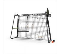 Portique Monkey Bar Enfant Extérieur Métal - Aire De Jeux Getset Mb305 Gris TU