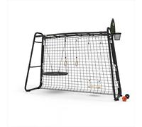 Portique Monkey Bar Enfant Extérieur Métal - Aire De Jeux Getset Mb305 Noir TU