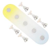 Support D'entraînement pour Ongles, Présentoir Manucure Artistique | Fixation Facile, Léger et Peu Encombrant, pour Écoles et Salons, Pratique du Nail Art, Usage Professionnel